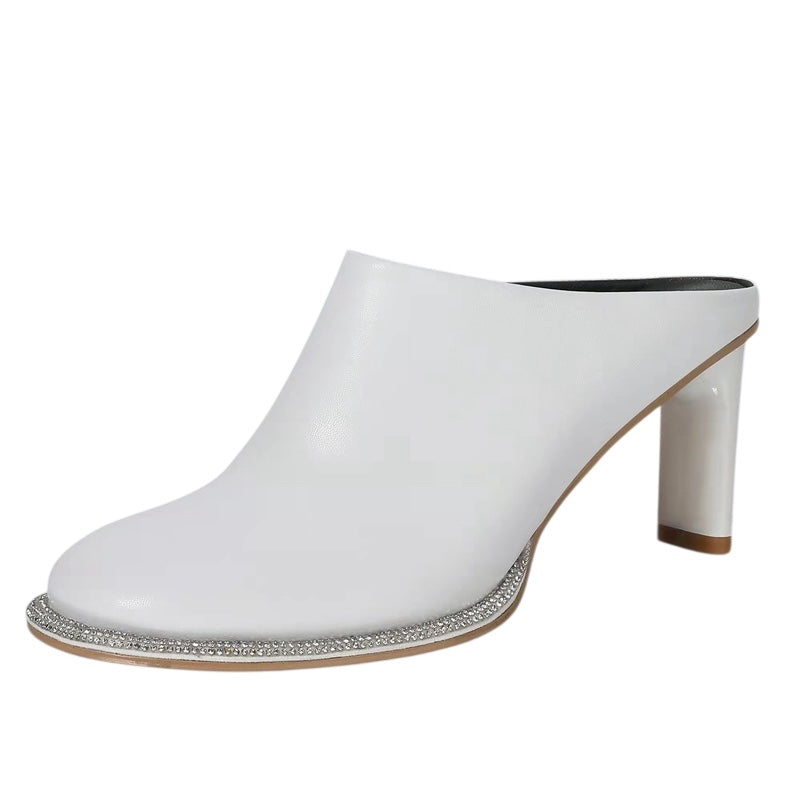 The Verona Crystal-Trim Mule